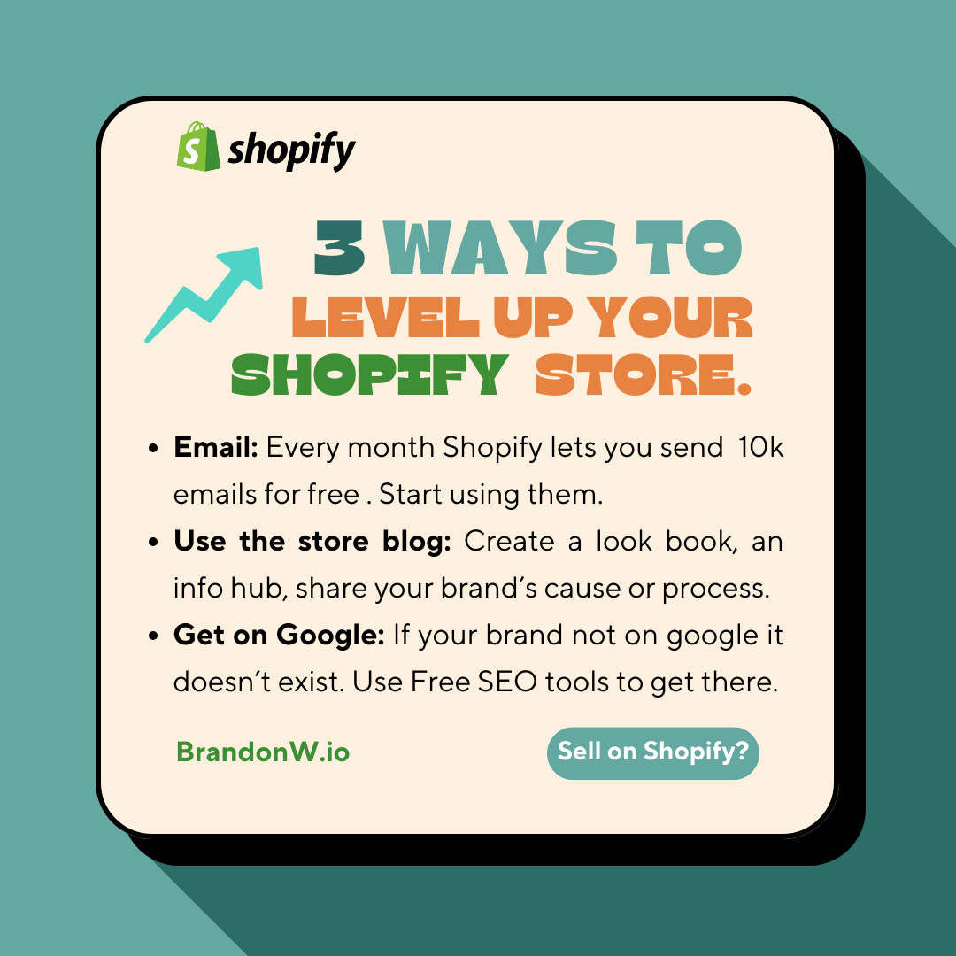 3 Ways To Level Up Your Shopify Store